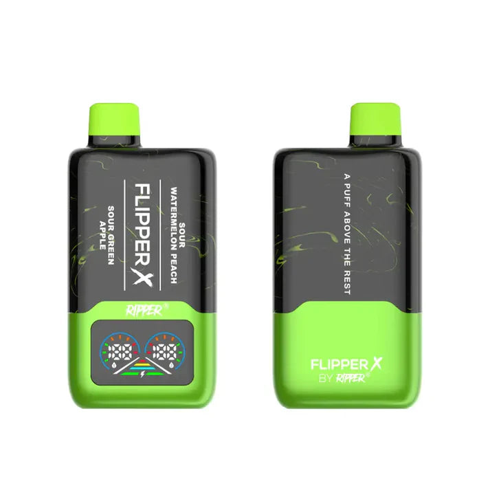 Flipper X 26000 Sour Green Apple + Sour Watermelon Peach (FED)
