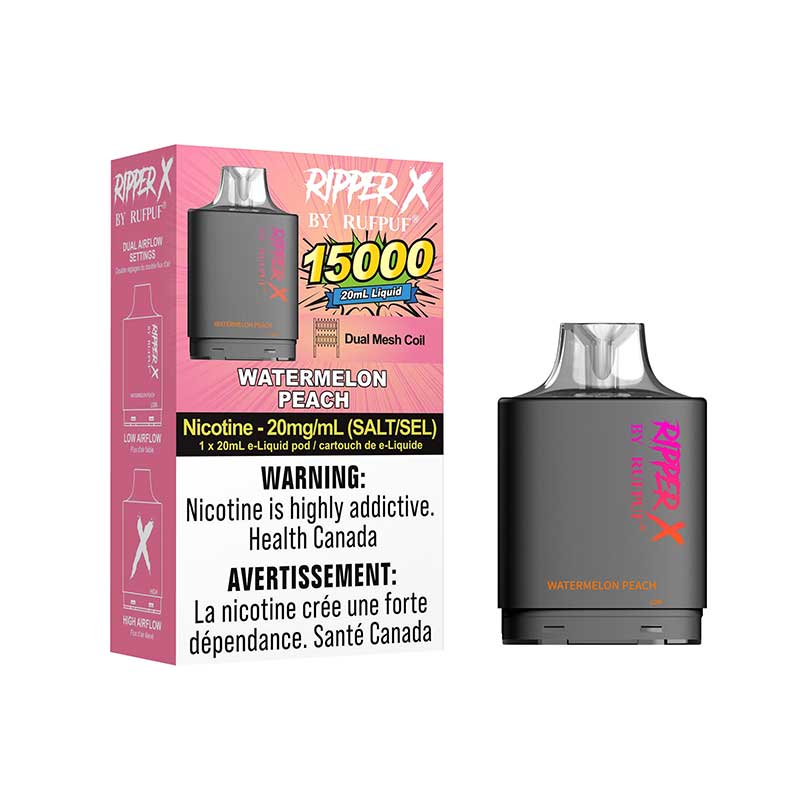 (FED) Rufpuf: Ripper X Pod (15k) - Watermelon Peach
