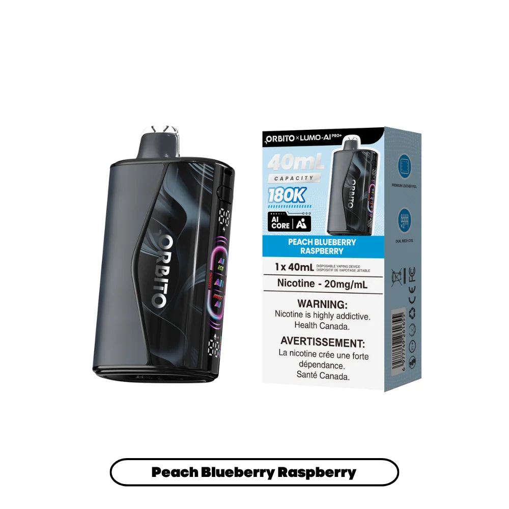 (FED) Orbito Lumo AI Pro+ 180K - Peach Blueberry Raspberry