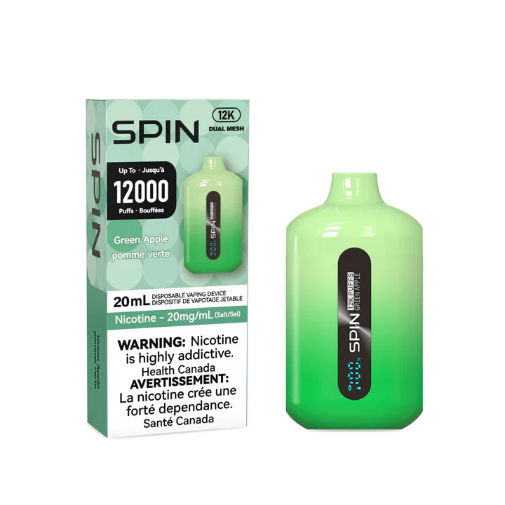 (FED) Spin: Disposable (12k) - Green Apple