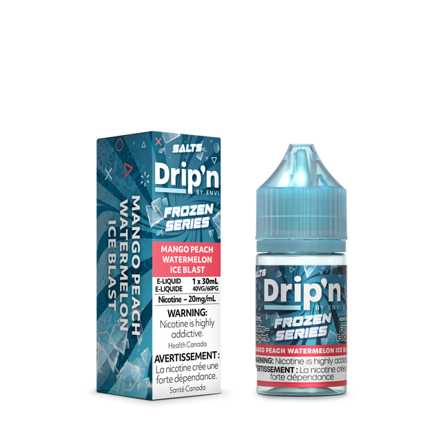 (AB) Drip’n: Frozen E-Liquid 30ml/20mg - Mango Peach Watermelon Ice Blast