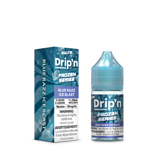 (AB) Drip’n: Frozen E-Liquid (30ml)(20mg) - Blue Razz Ice Blast
