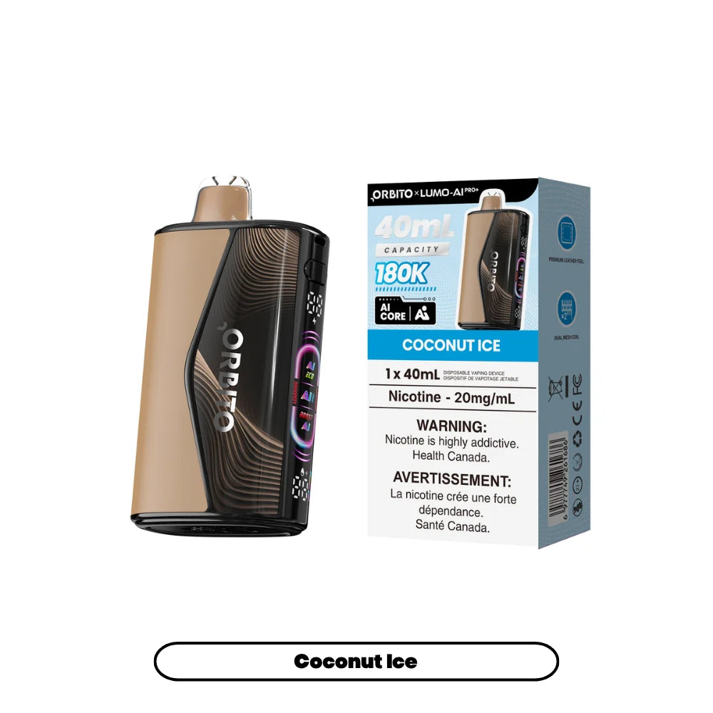 (FED) Orbito Lumo AI Pro+ 180K - Coconut Ice