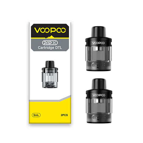 VOOPOO PNP X Empty Replacement Pod DTL 5ml - Silver