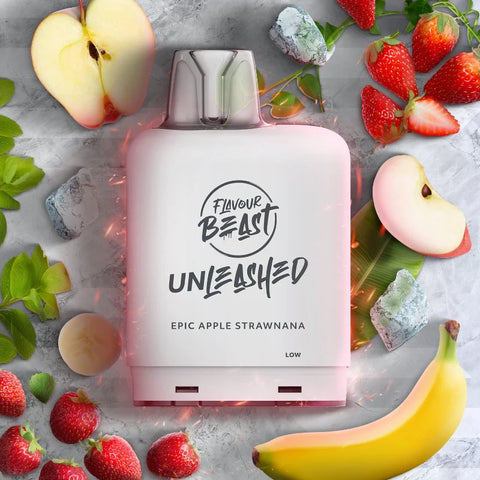 Flavour Beast Unleashed Level X Boost 15000 Pod - Epic Apple Strawnana (FED)