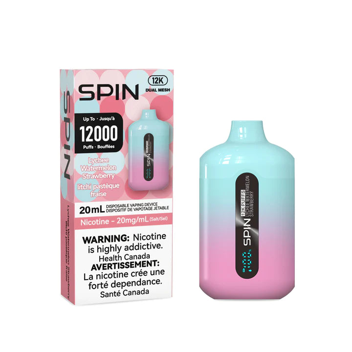 (FED) Spin: Disposable (12k) - Lychee Watermelon Strawberry