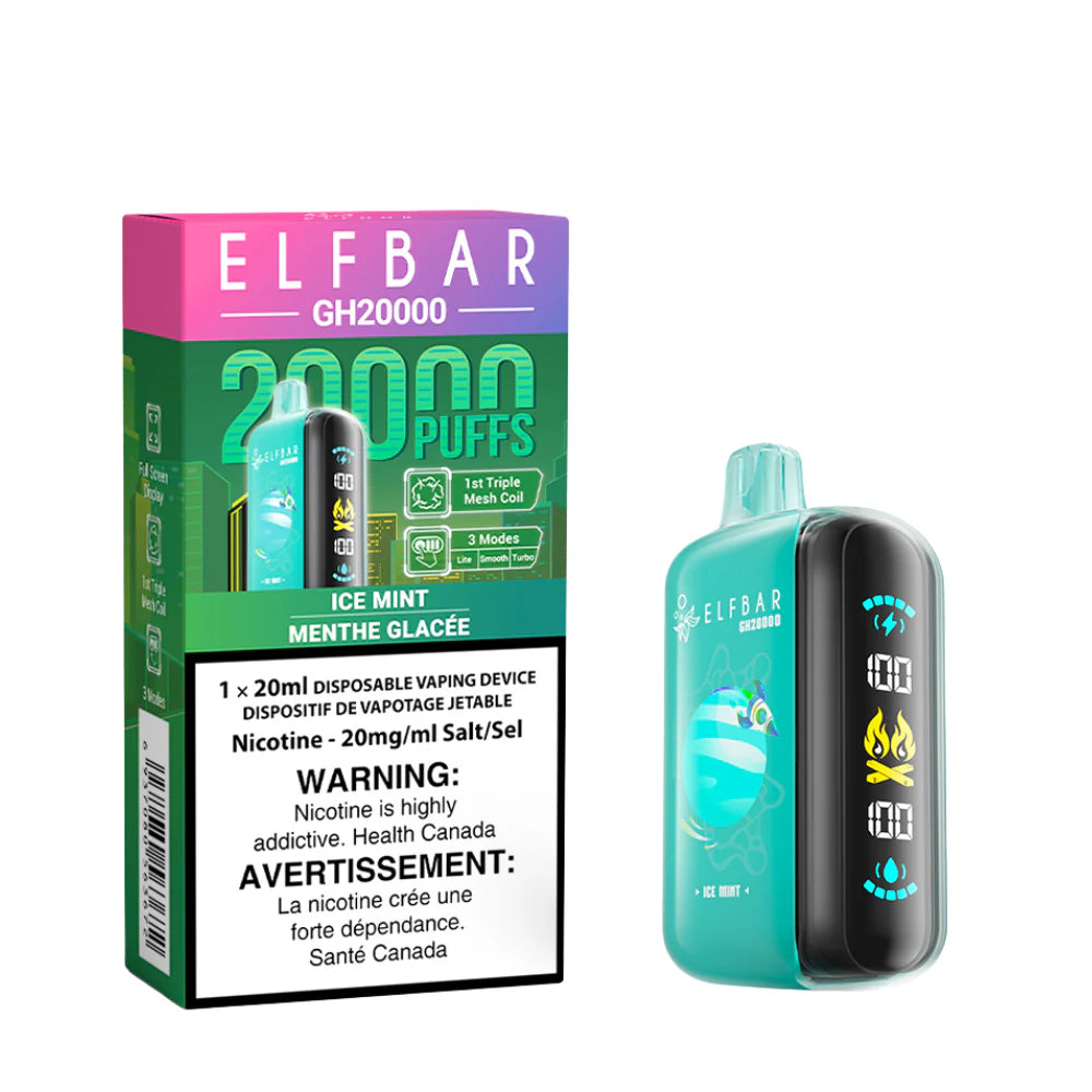 (FED) ELFBAR: Disposable (20K) - Ice Mint