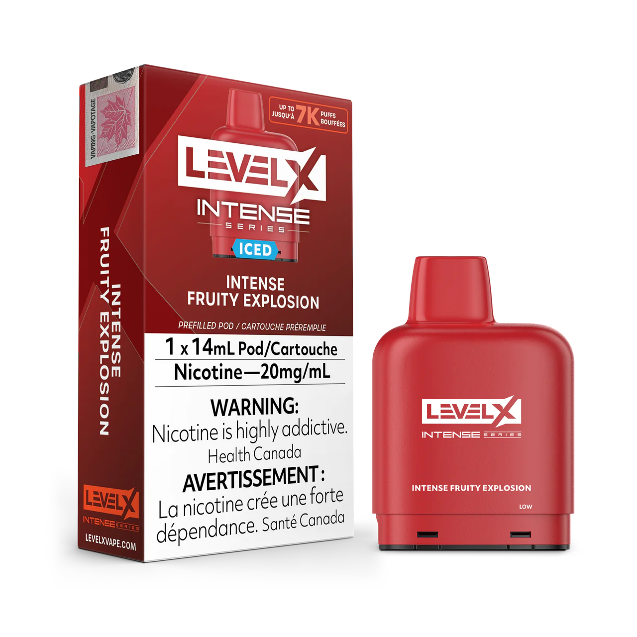 Flavour Beast Level X Intense 7000 Pod - Fruity Explosion Iced (AB)