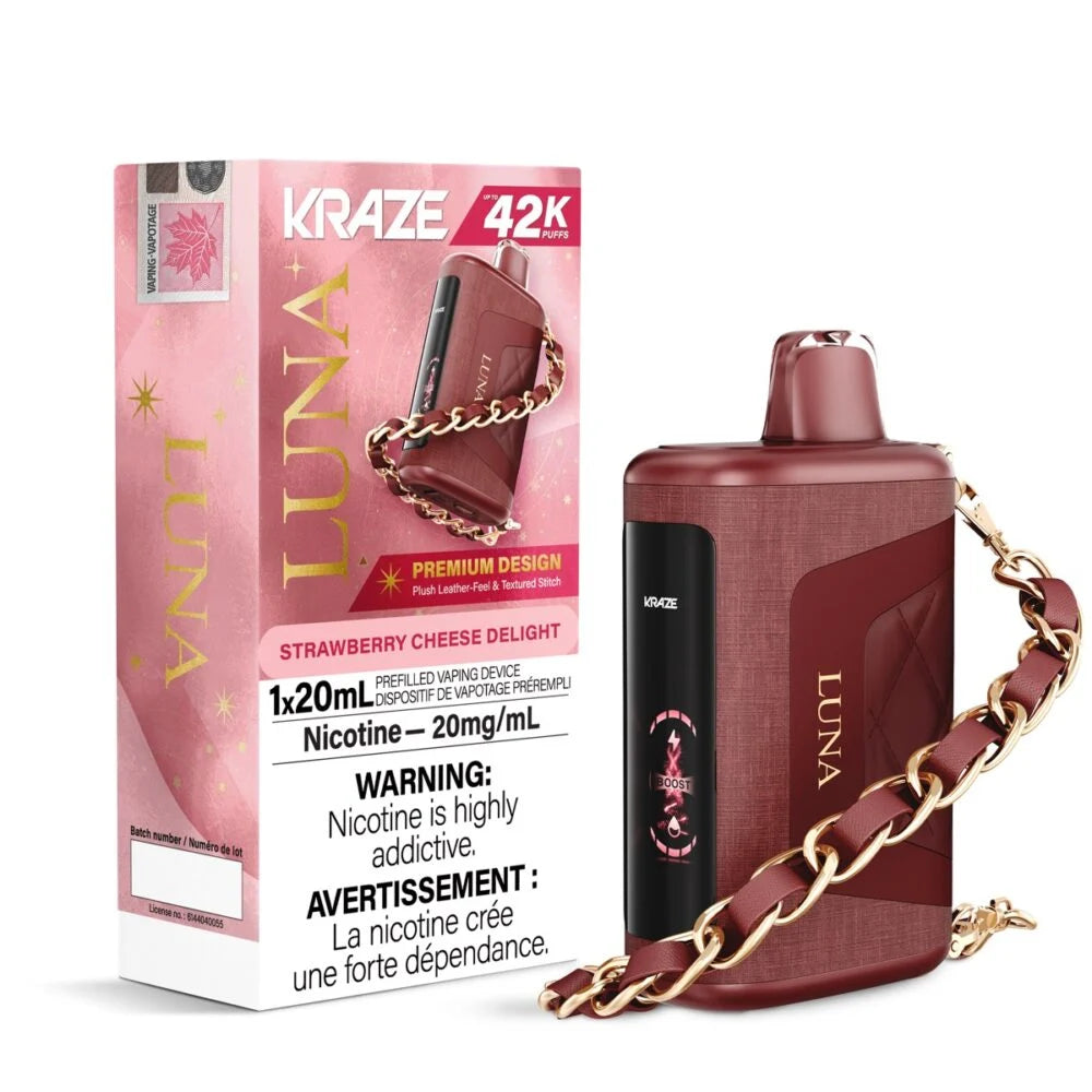 (AB) Kraze: Luna 42K - Strawberry Cheese Delight