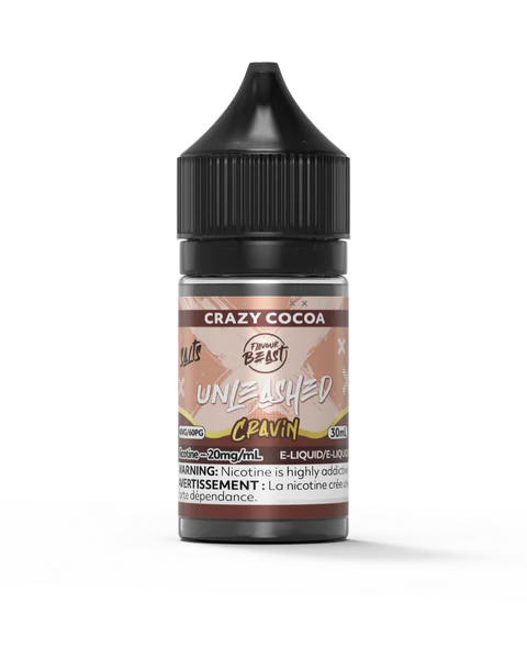 (AB) Flavour Beast: Unleashed Cravin E-Liquid 30ml/20mg - Crazy Cocoa