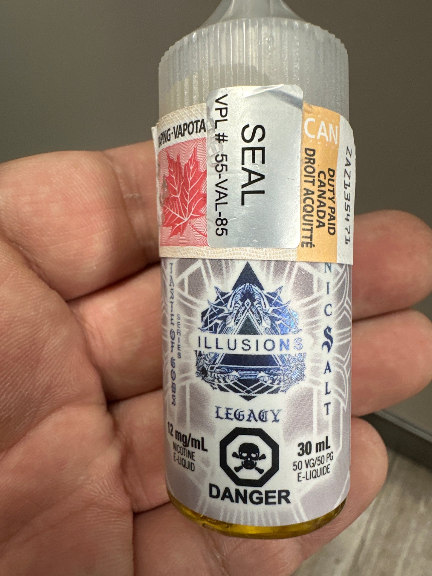 (FED) Illusions: E-Liquid Salt 30ml/12mg - Taste of God Legacy