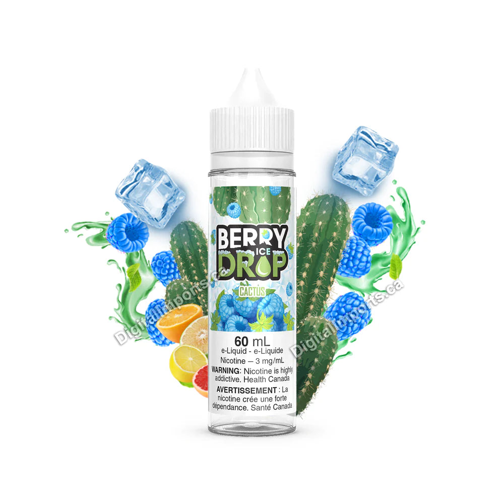 Berry Drop Ice E-Juice 60ml 0mg Cactus (FED)