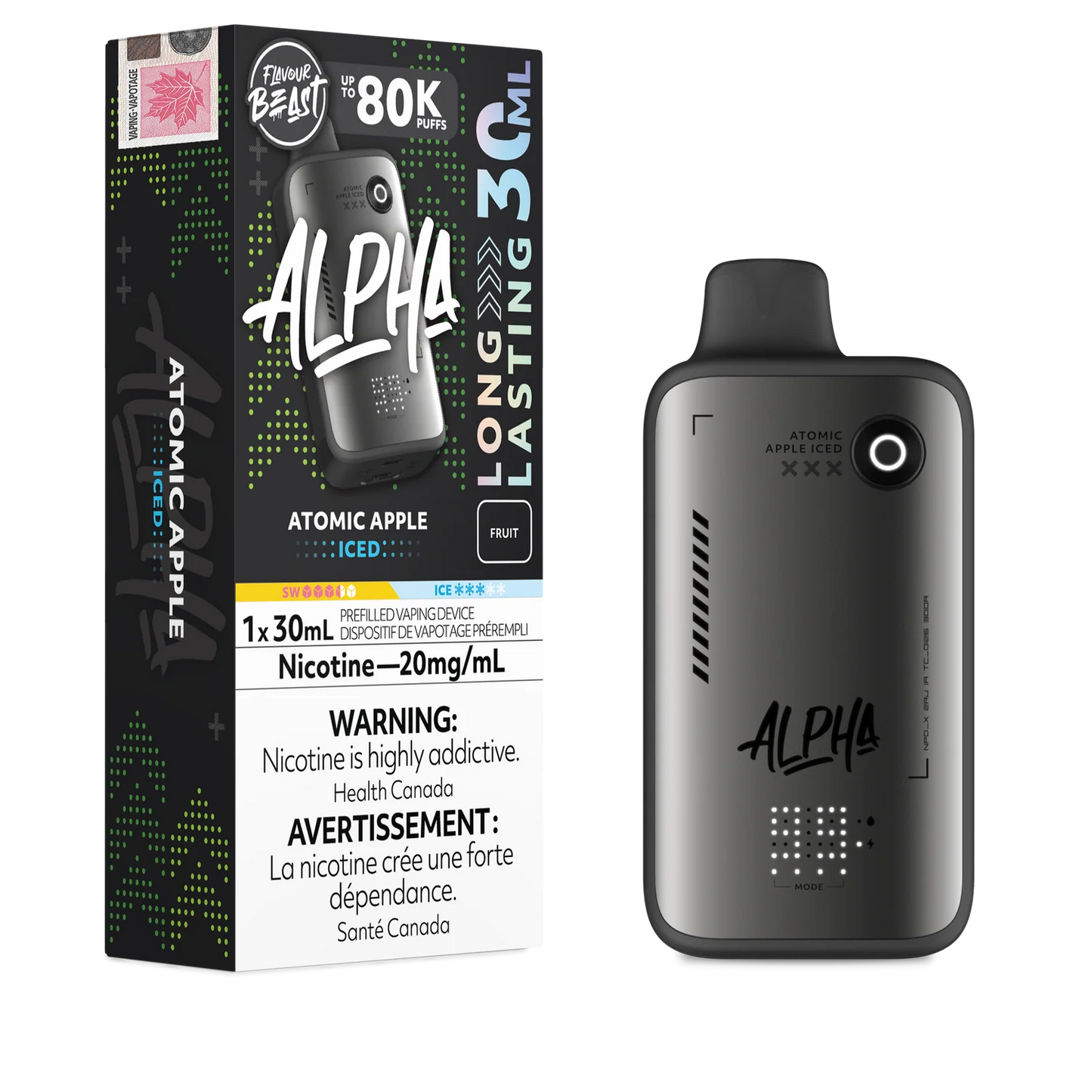 (AB) Flavour Beast: Alpha 80K - Atomic Apple Iced