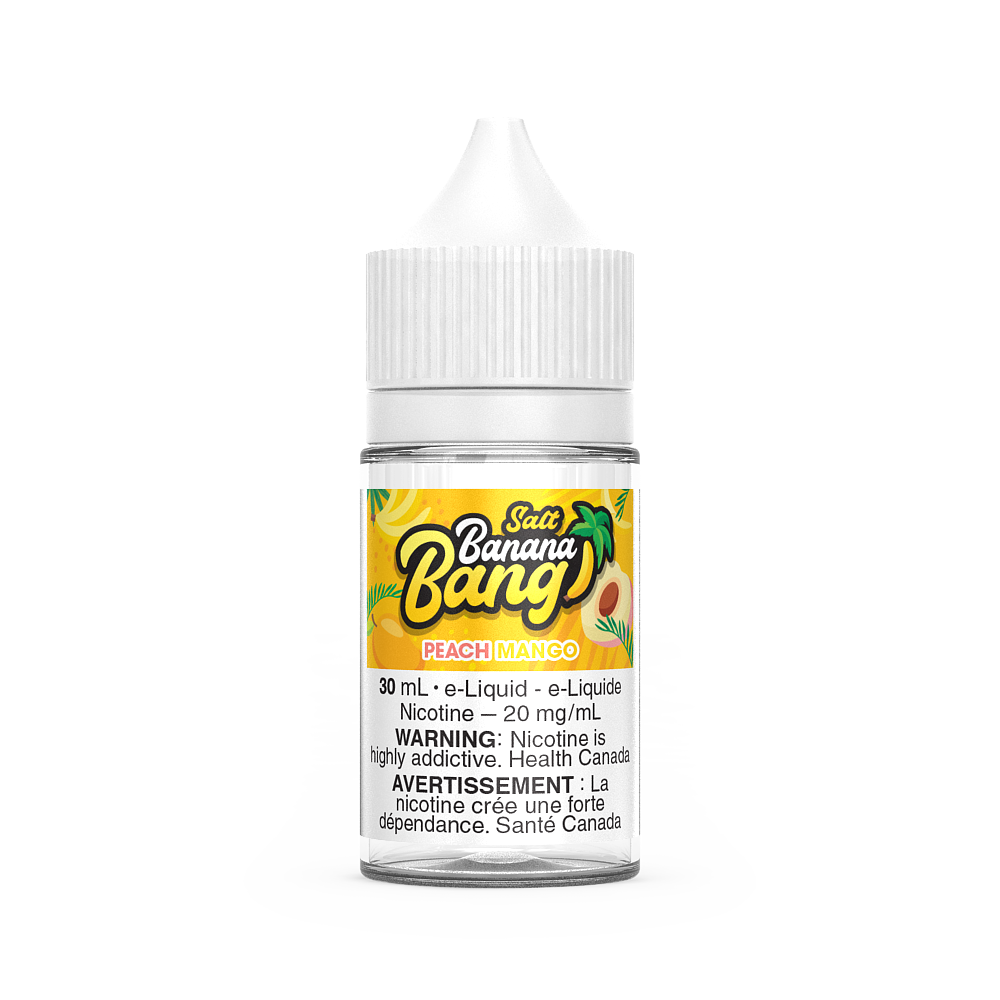Banana Bang Ice Salt E-Juice 30ml (20mg) (FED) - Peach Mango