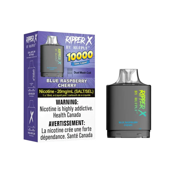 (FED) Rufpuf: Ripper X Pod 10k - Blue Raspberry Cherry