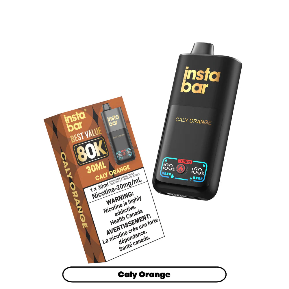 (AB) Insta Bar: Disposable (80K) - Caly Orange