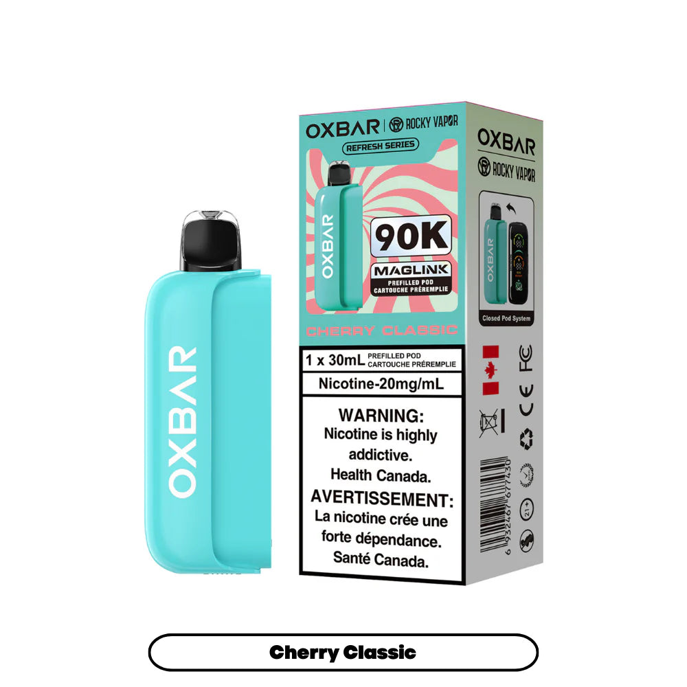 (AB) Oxbar: Maglink Replacement Pod 90K - Cherry Classic