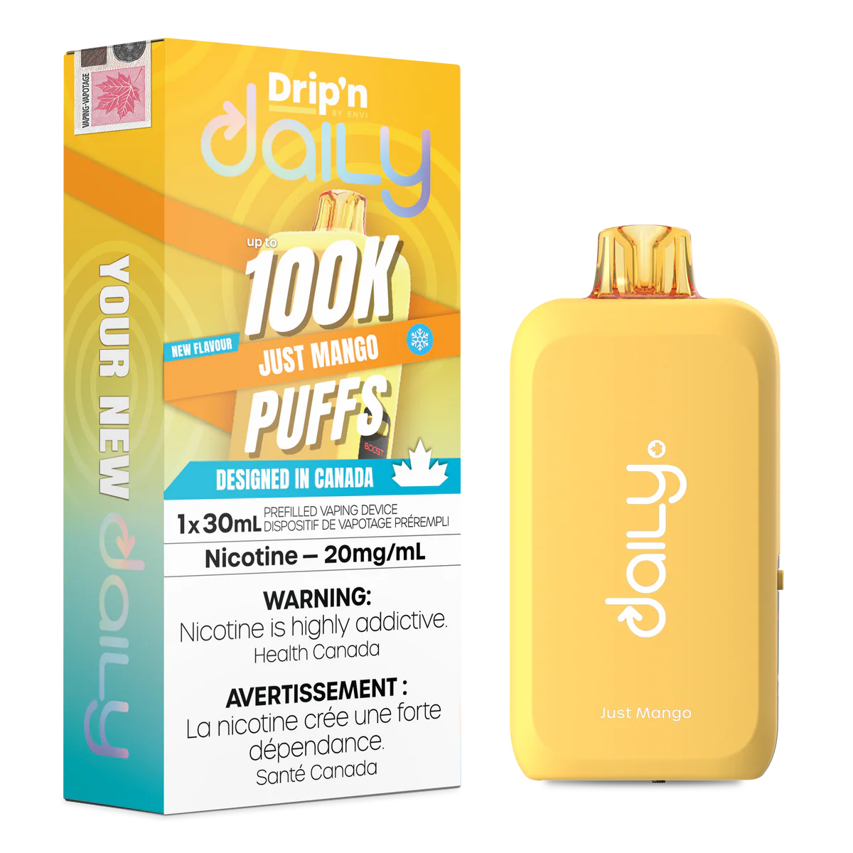 (AB) Drip'n Daily 100K - Just Mango
