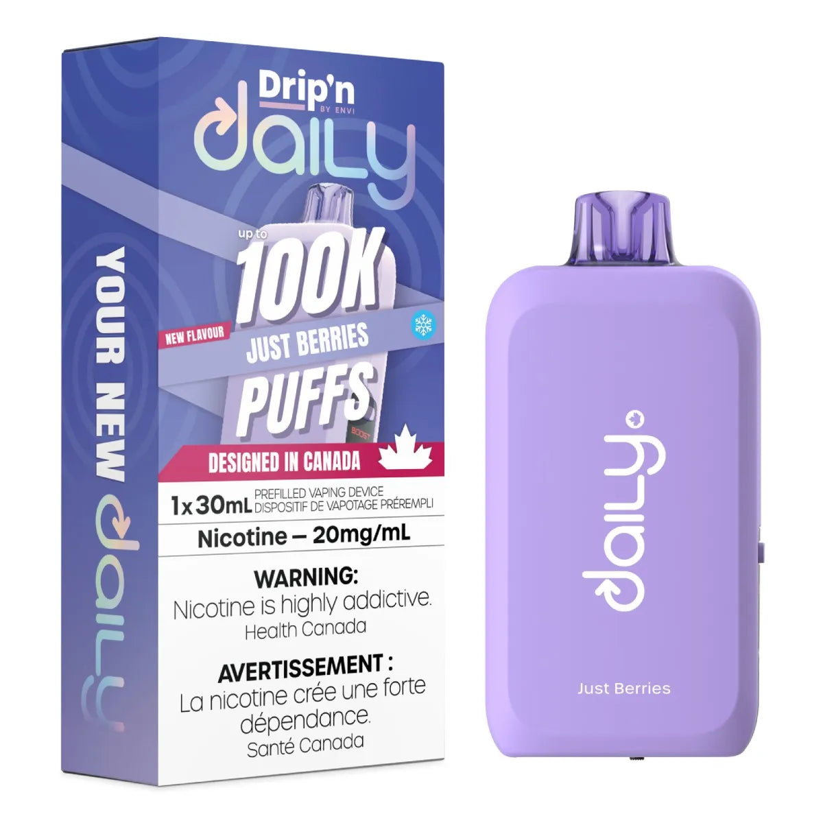 (AB) Drip'n Daily 100K - Just Berries