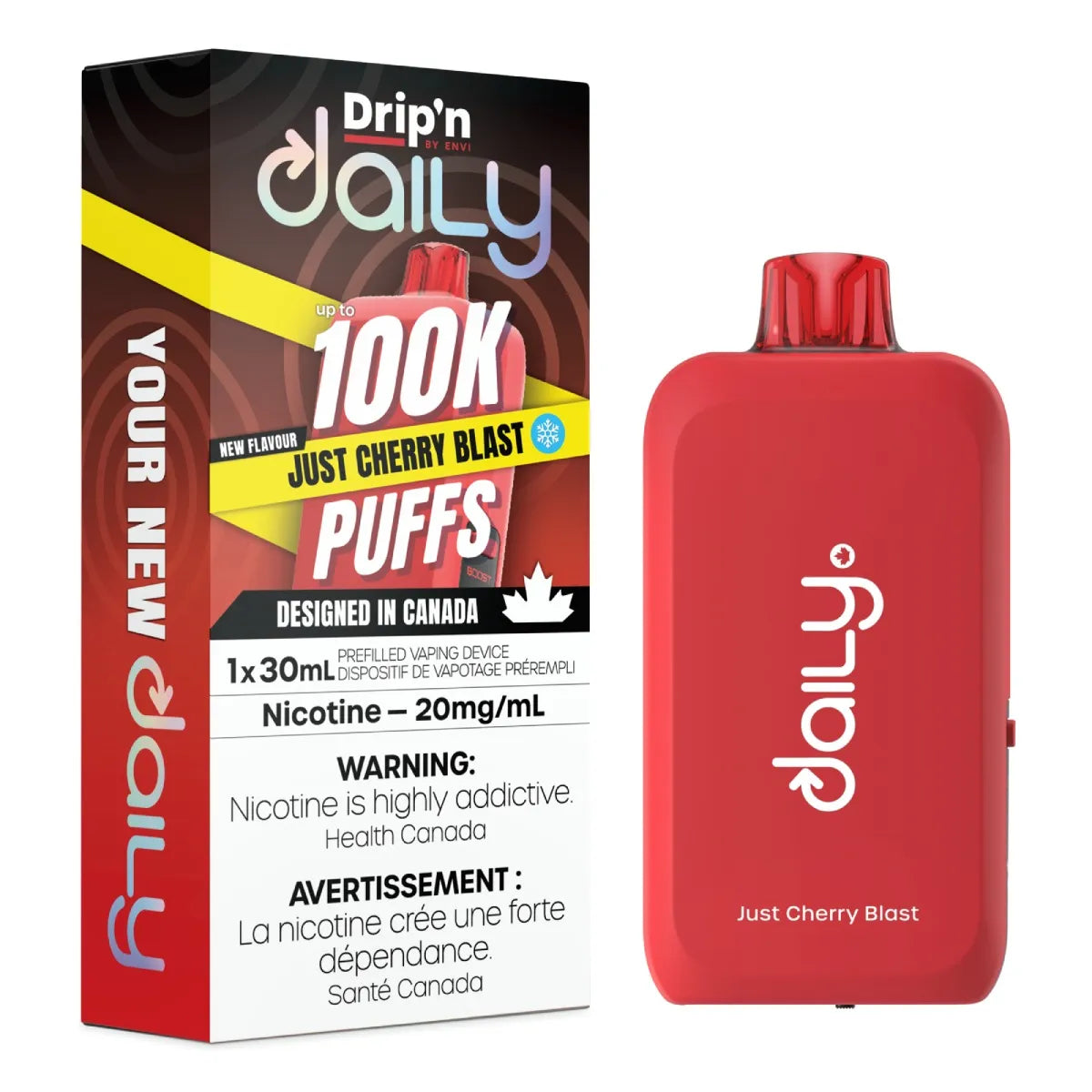 (AB) Drip'n Daily 100K - Just Cherry Blast