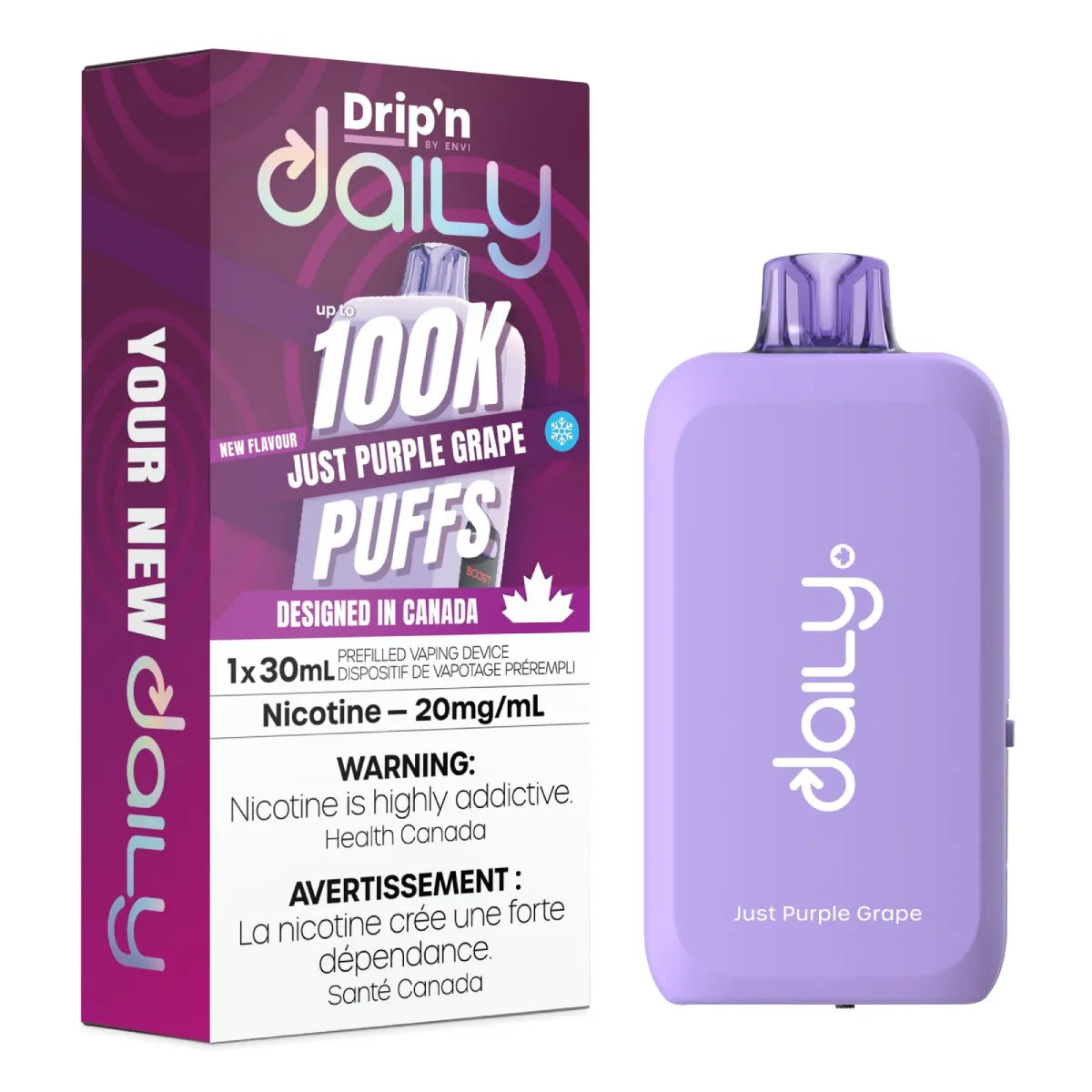 (AB) Drip'n Daily 100K - Just Purple Grape