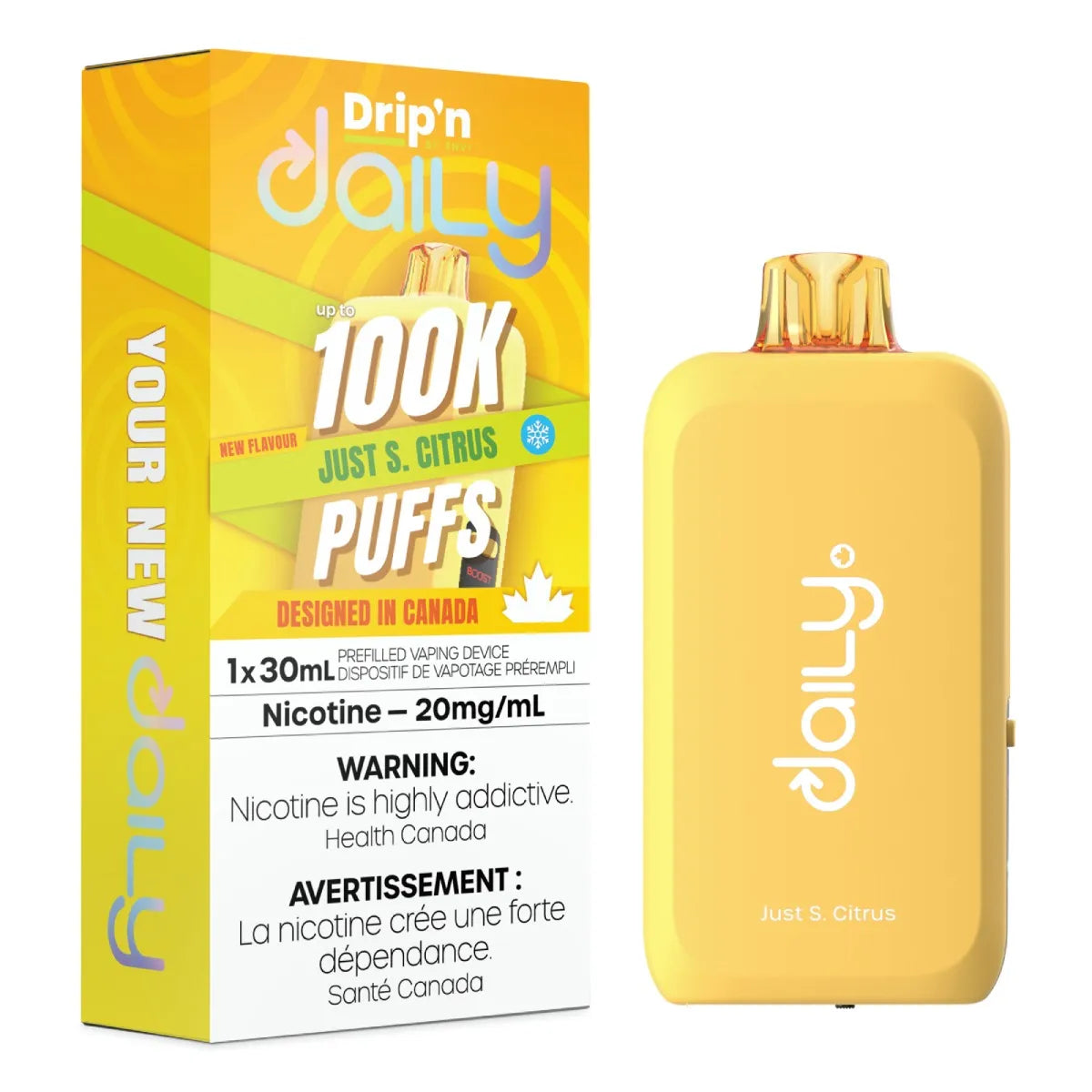 (AB) Drip'n Daily 100K - Just S. Citrus