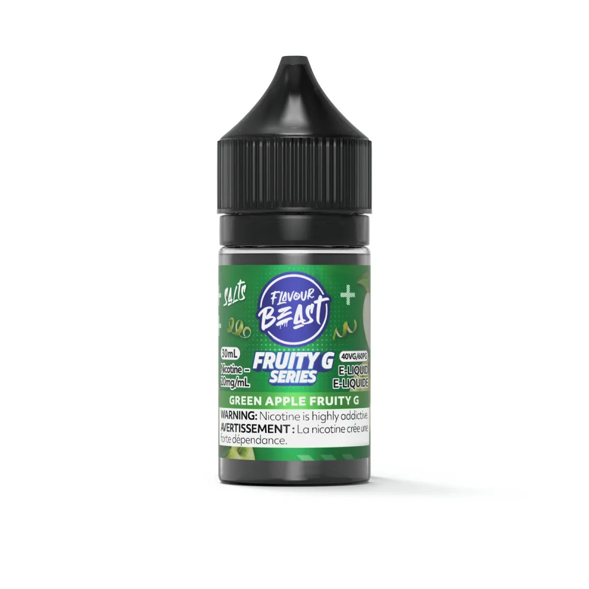 (AB) Flavour Beast: Fruity G E-Liquid 30ml/20mg - Green Apple