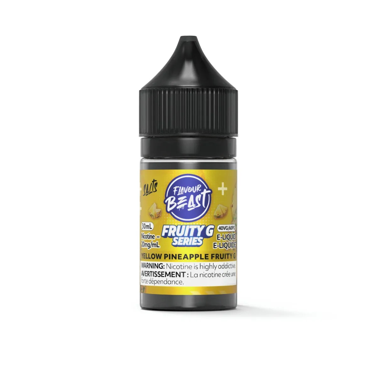 (AB) Flavour Beast: Fruity G E-Liquid 30ml/20mg - Yellow Pineapple