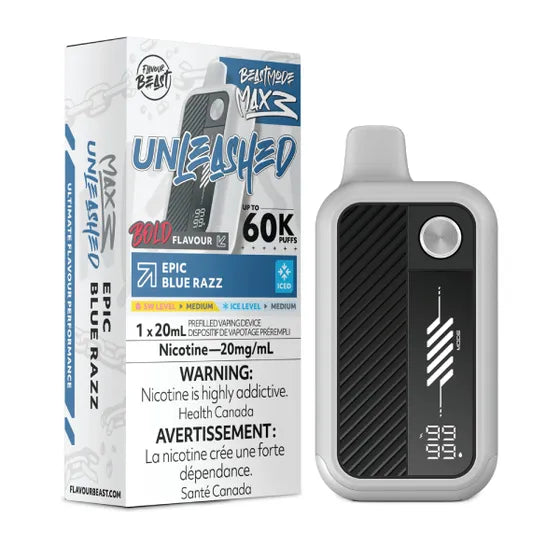 (AB) Flavour Beast: Mode Max 3 (60K) - Epic Blue Razz Iced
