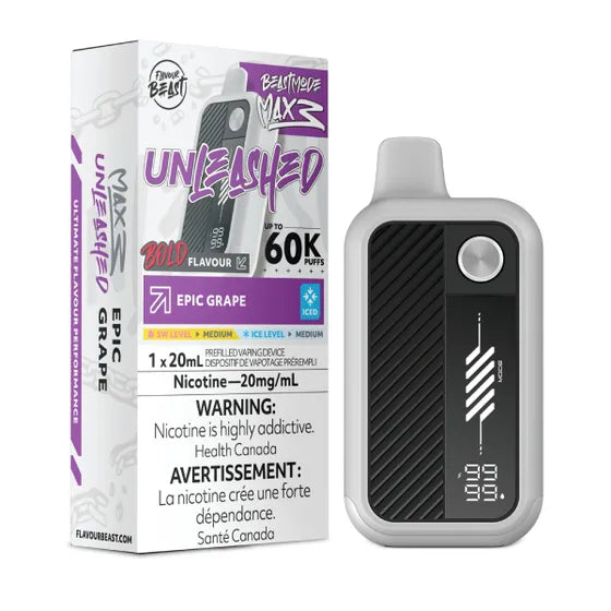 (AB) Flavour Beast: Mode Max 3 (60K) - Epic Grape Iced