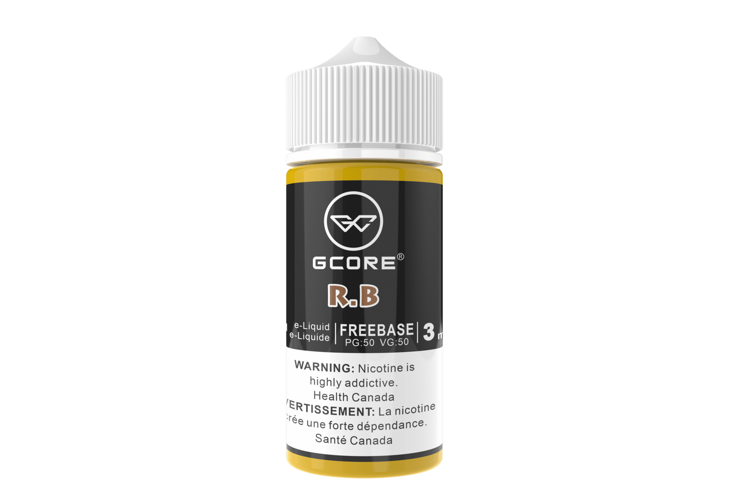 (AB) GCORE E-LIQUID R.B FREEBASE 100ML 3MG