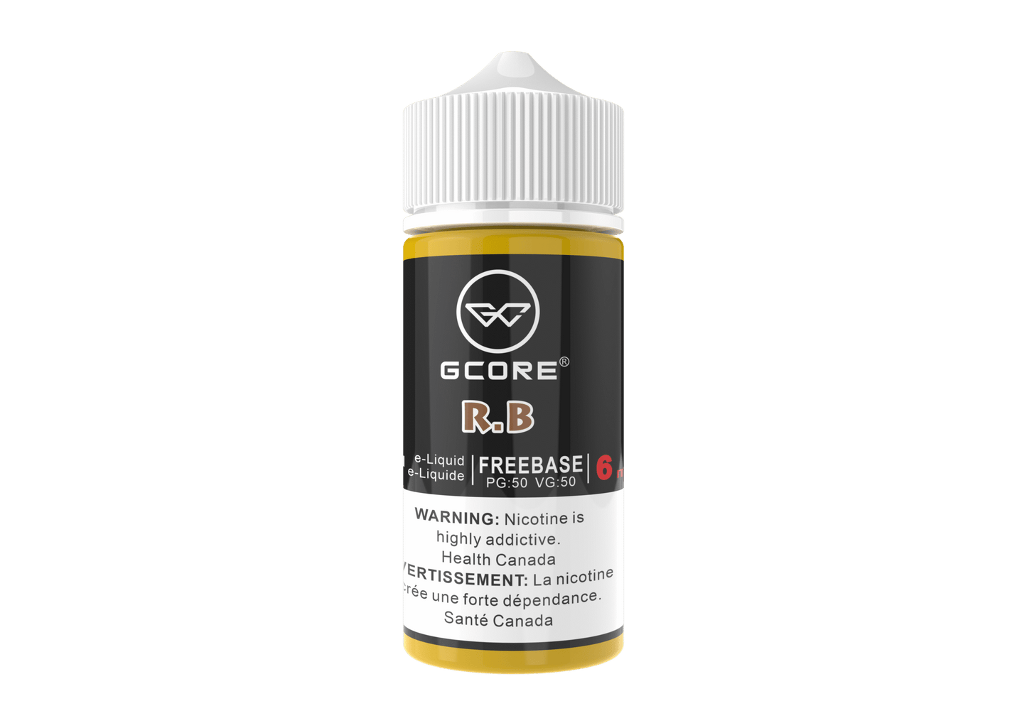 (AB) Gcore: E-Liquid Freebase 100ml/6mg - R.B