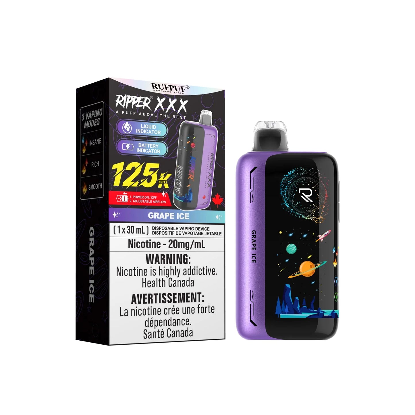 (AB) RUFPUF Ripper XXX 125K - Gape Ice