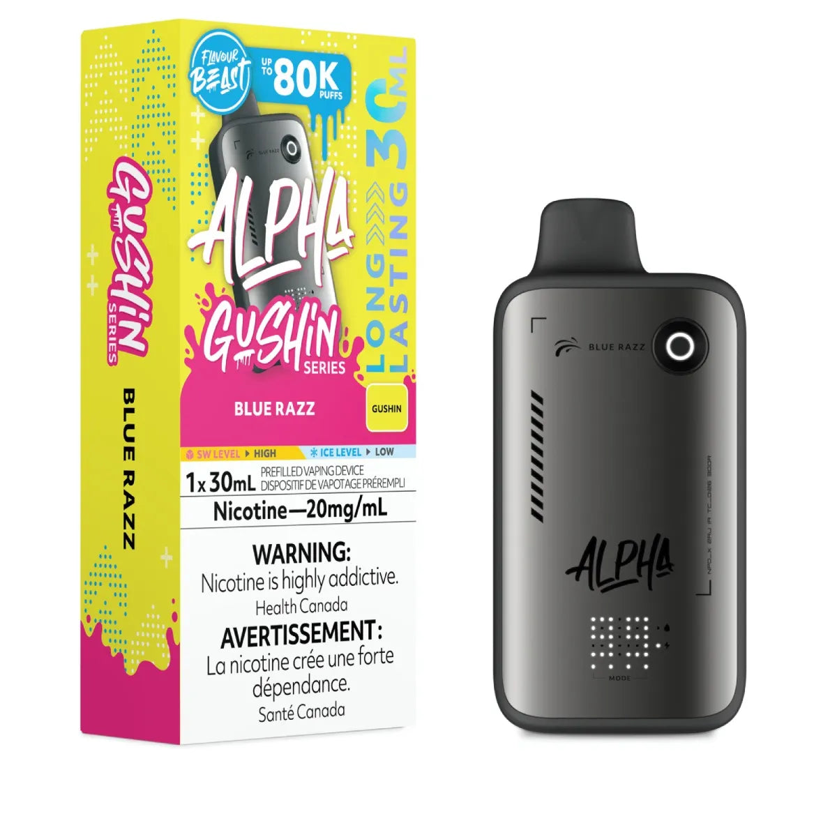 (AB) Flavour Beast: Alpha 80K - Blue Razz