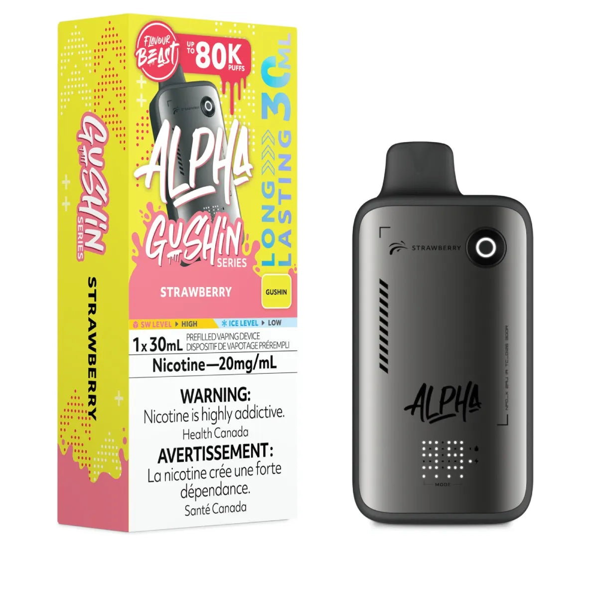 (AB) Flavour Beast: Alpha 80K - Strawberry