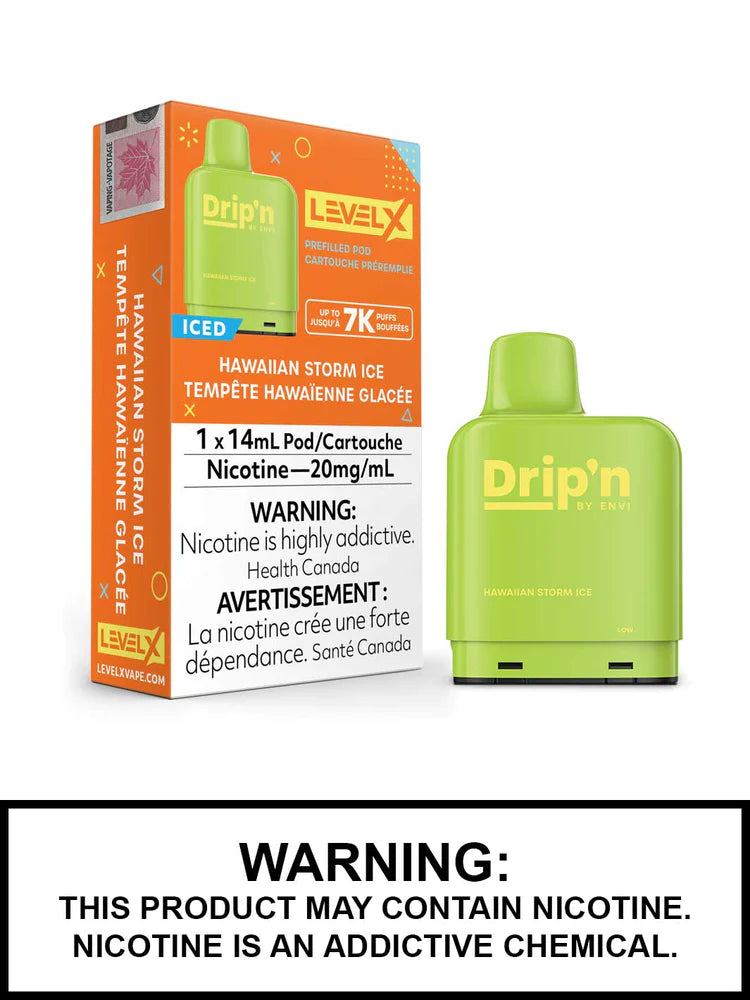 (FED) Drip'n: Level X Pod (7K) - Hawaiian Storm Ice