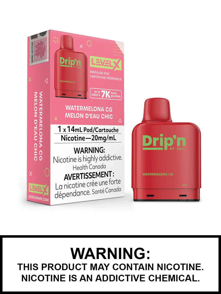 (FED) Drip'n: Level X Pod (7K) - Watermelona CG