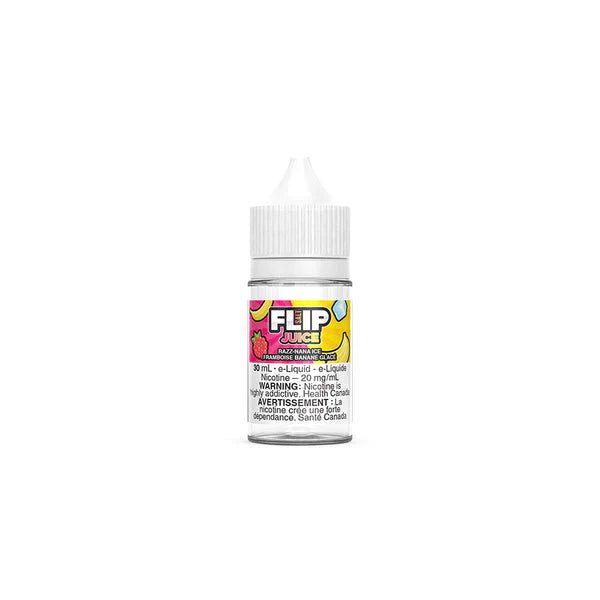 Flip Salt E-Juice 30ml (12mg) (Vape tax included) - Razz-Nana Ice (FED)