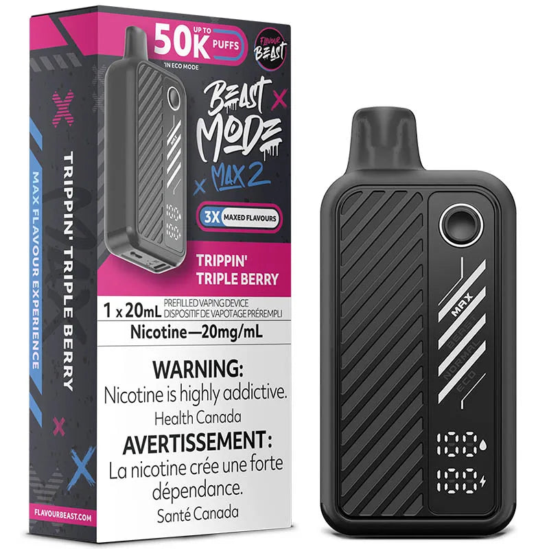 (AB) Flavour Beast: Mode Max 2 (50K) - Trippin’ Triple Berry