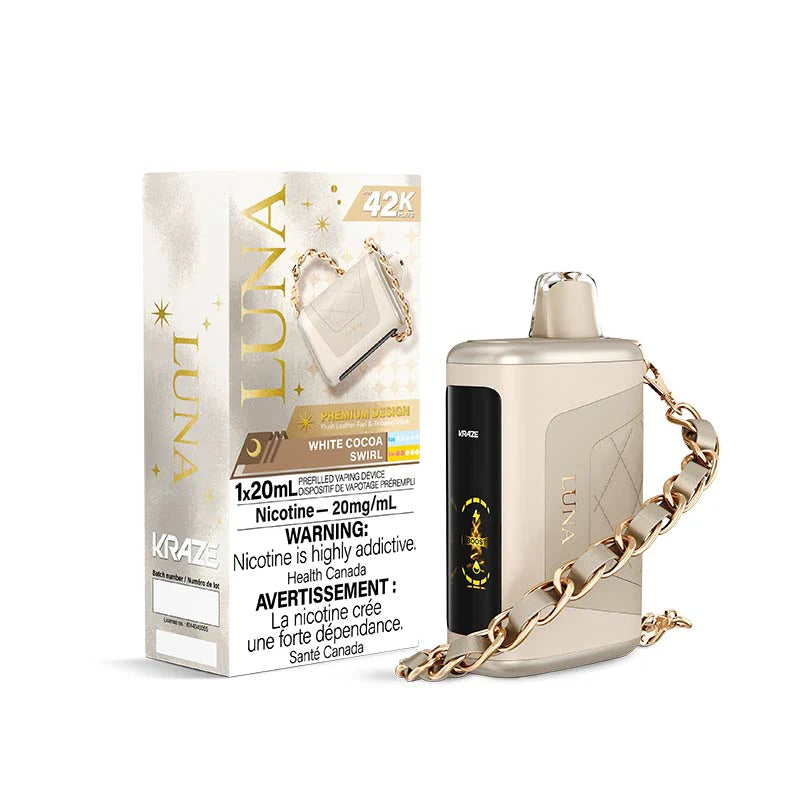 (AB) Kraze: Luna (42K) - White Cocoa Swirl