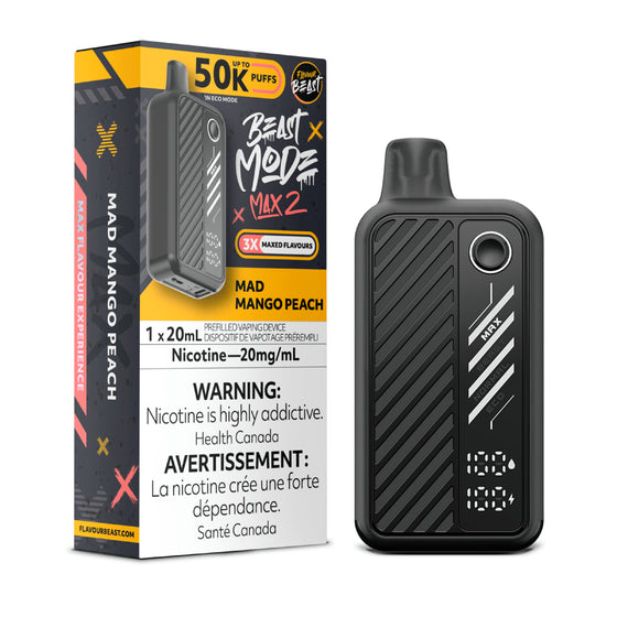 (FED) Flavour Beast: Mode Max 2 50K - Mad Mango Peach