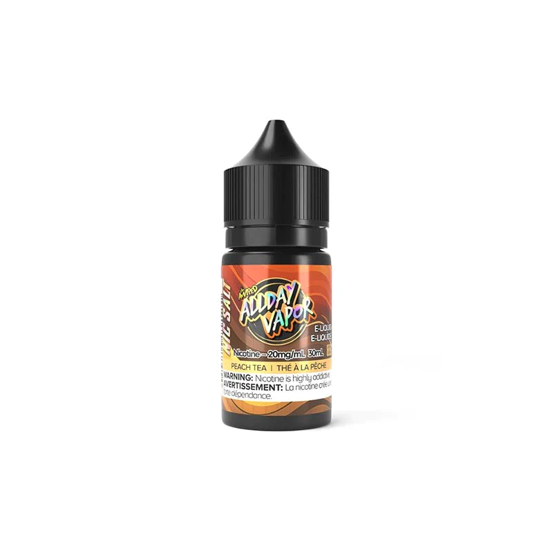 All Day Vapor Peach Tea Salt E-Juice 30ml (20mg) (FED)