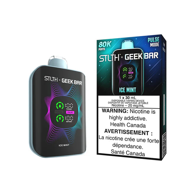 (AB) Stlth X Geek Bar 80K - Ice Mint