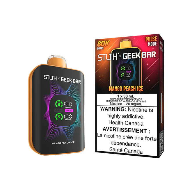 (AB) Stlth X Geek Bar 80K - Mango Peach Ice