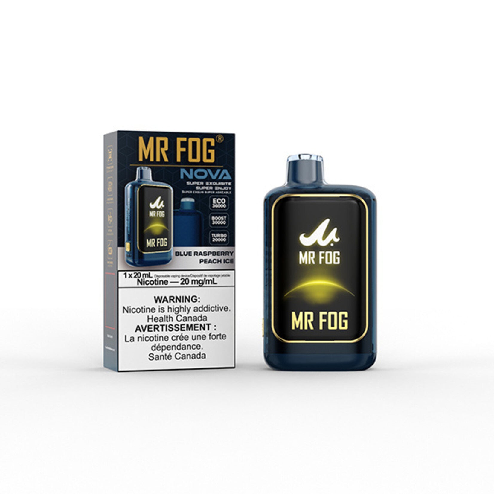 AB) Mr. Fog: Nova (36k) - Blue Razz Steezy Peach Ice Vape Stadium AB) Mr. Fog: Nova (36k) - Blue Razz Steezy Peach Ice Vape Stadium