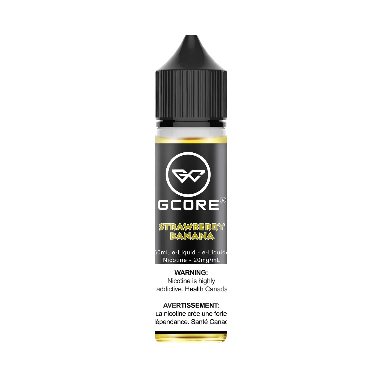 (AB) Gcore: E-Juice (60ml)(20mg) - Strawberry Banana