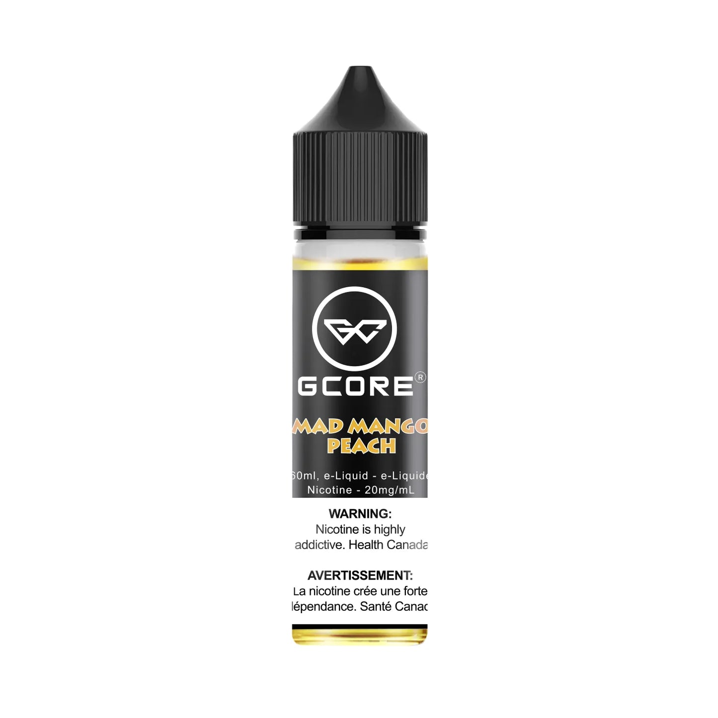 (AB) Gcore: E-Juice (60ml)(20mg) - Mad Mango Peach