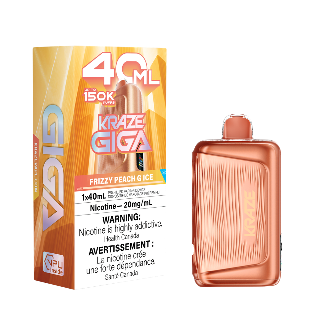 (AB) Kraze Giga 150K - Juicy Peach Ice