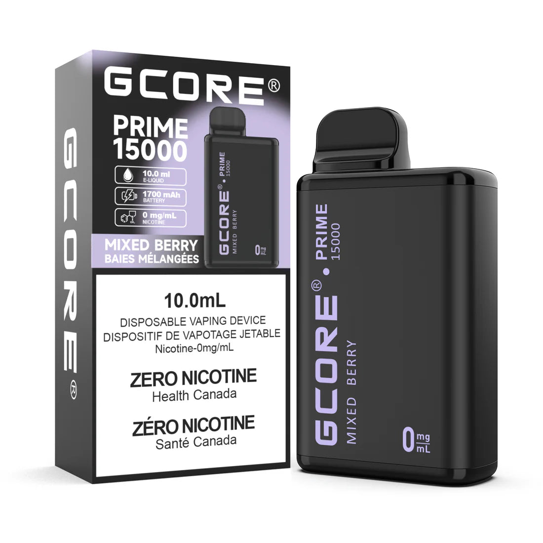 Gcore Prime 15000 - Mixed berry 0mg (FED)