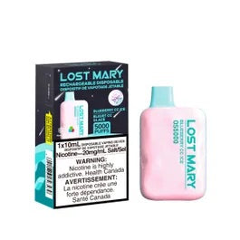 (FED) Lost Mary: Disposable (5K) - Blueberry CC Ice